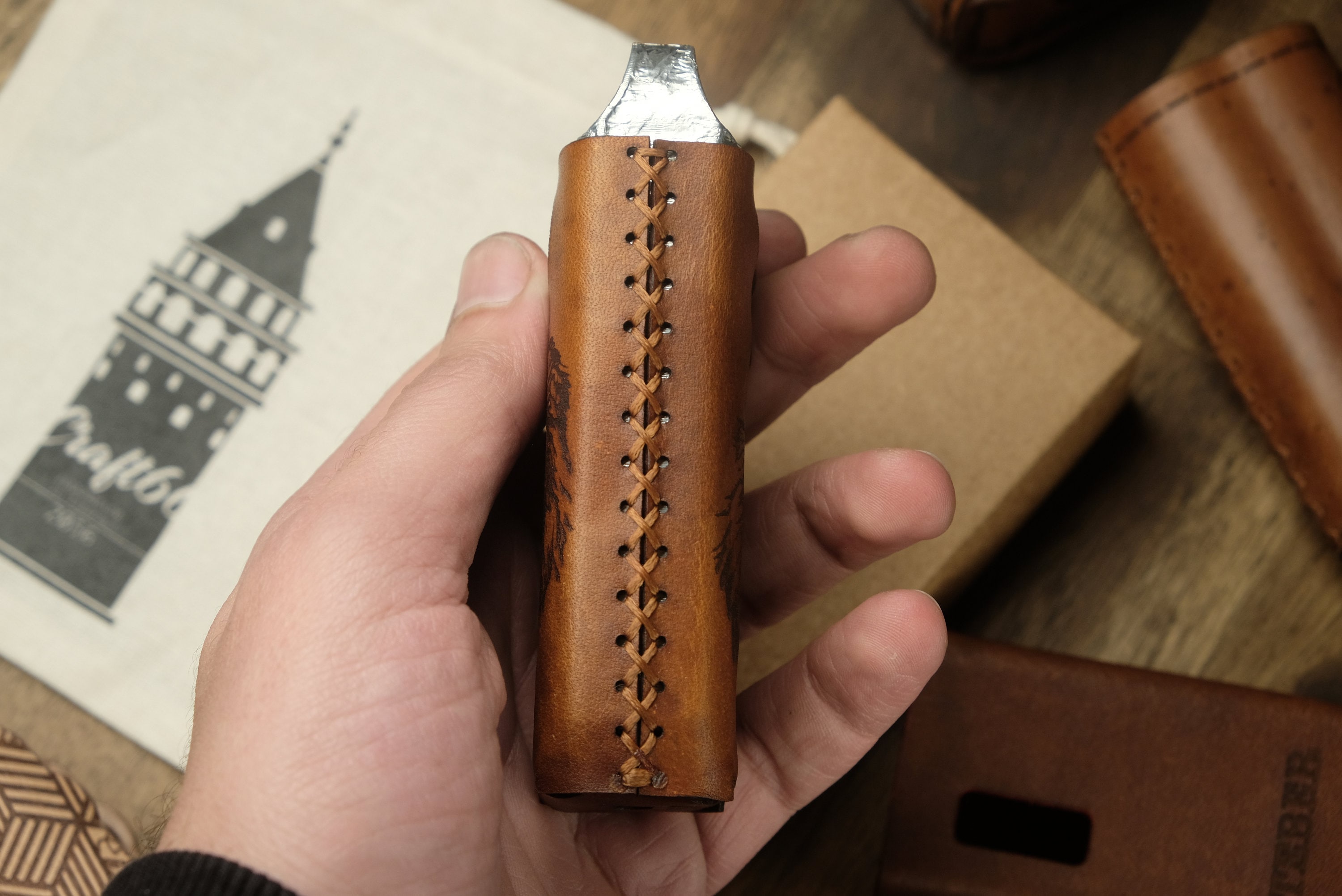 smok nord 4 leather case Buy Smok Nord 4 Starter Kit Vape Pod ( Leather Series ) UAE main image 1