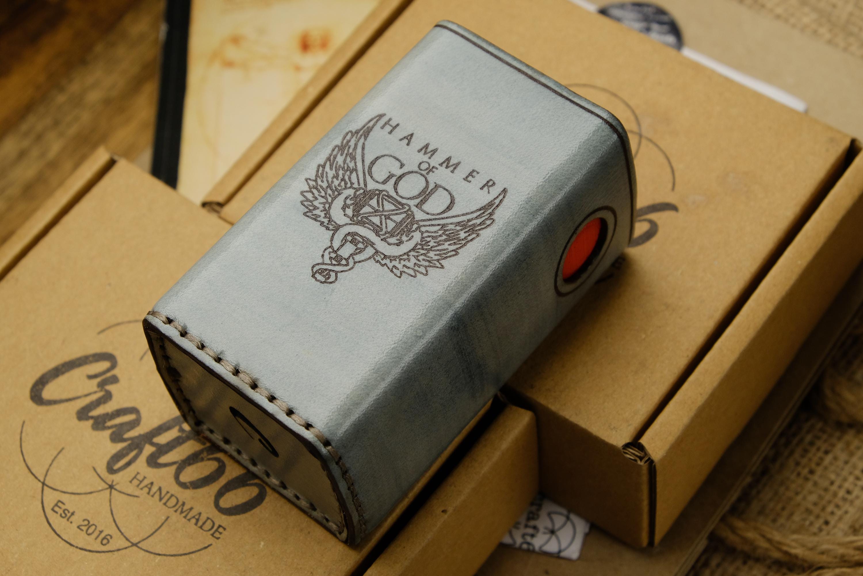 elfbar nachfüll pod läuft aus Vaperz Cloud Hammer of God 400 Shinobi Mod main image 0