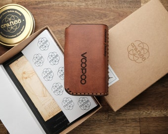 Voopoo Drag 3 Leather Case | Sleeve | Cover No: 2- Please Read Item Details  - Personalized Gifts