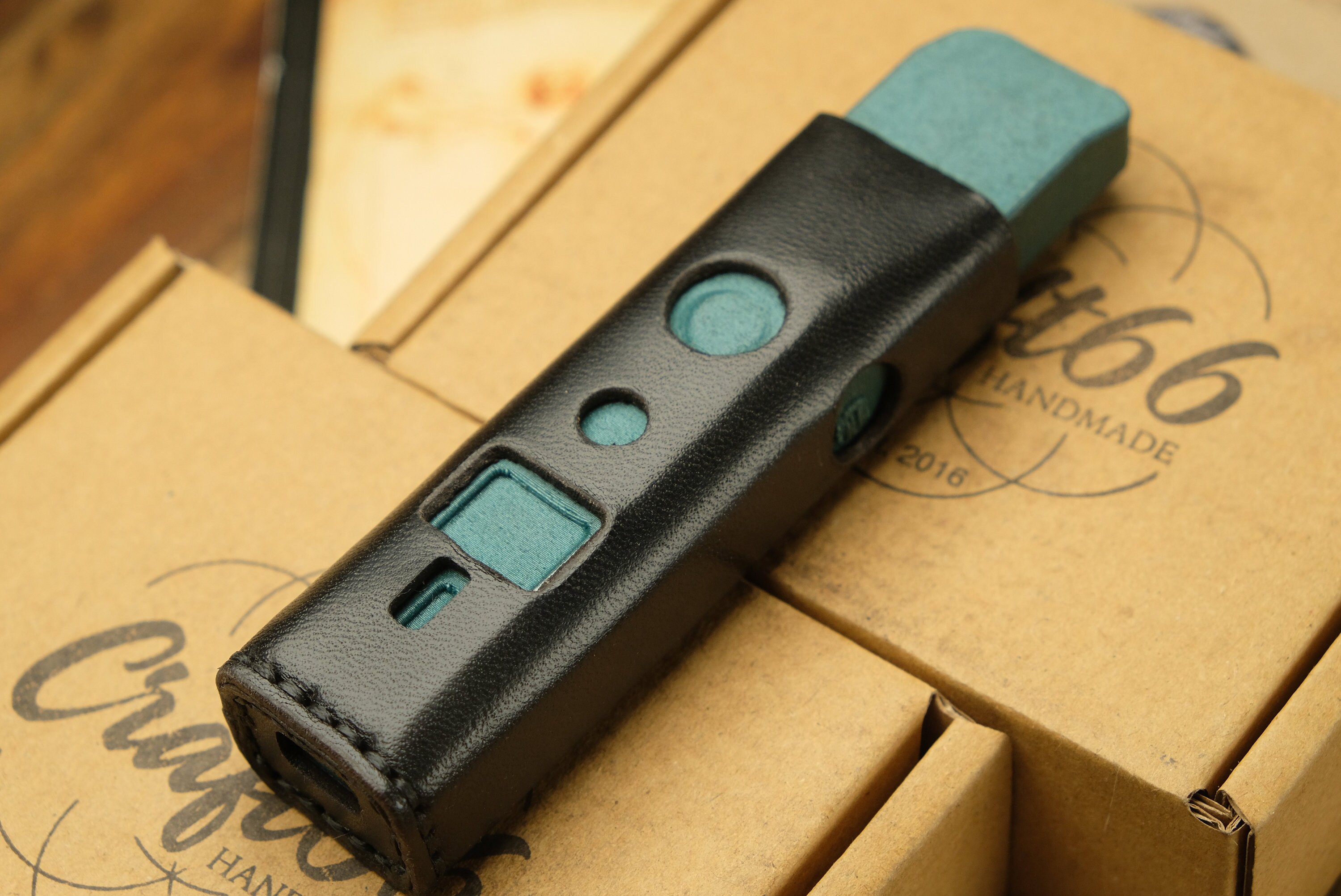 XROS PRO VAPORESSO Leather Case | Sleeve | Cover- Please Read Item Details  - Personalized Gifts