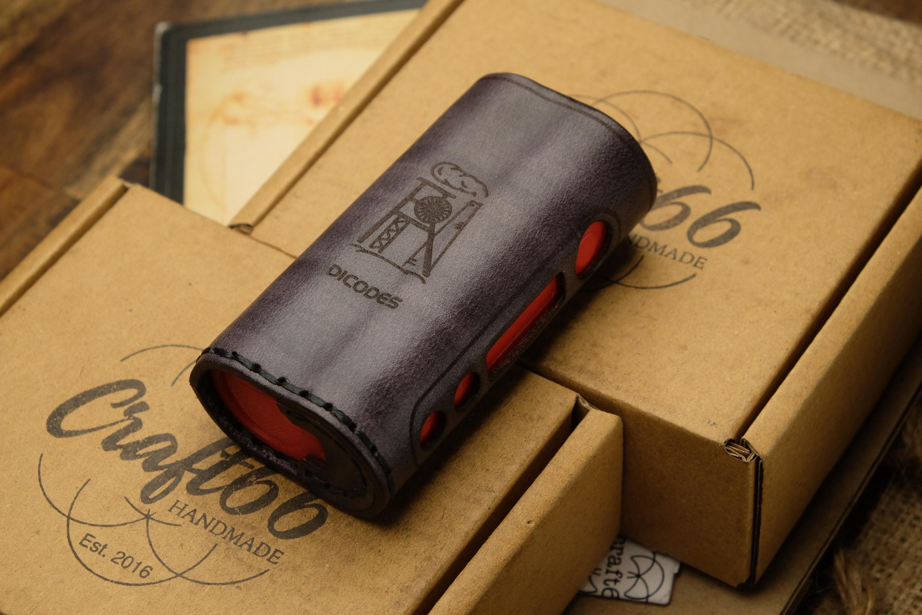 dani box mod Dicodes Dani Box Micro 18500 black – KHW mods main image 1