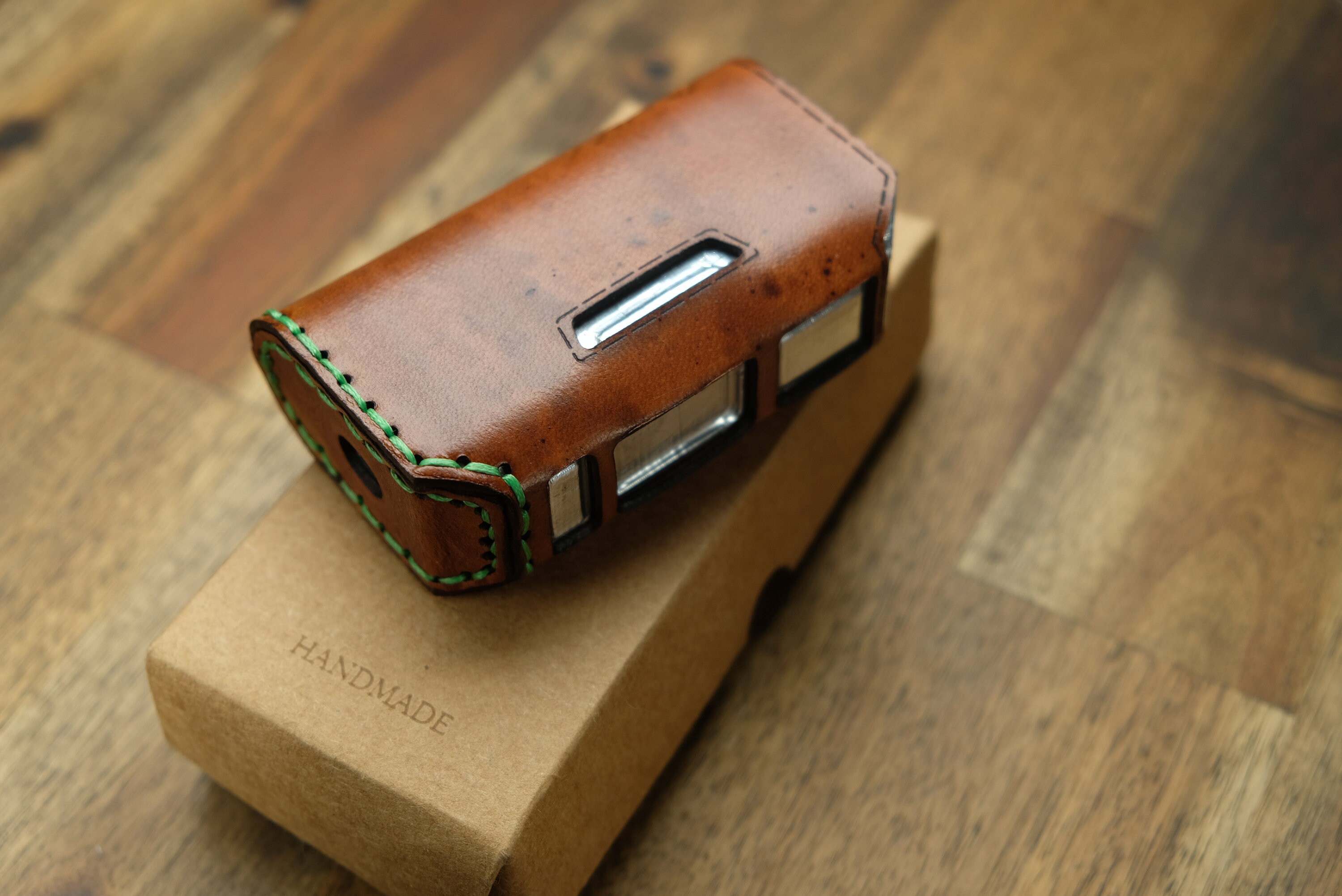 geekvape aegis leather GeekVape Aegis Boost Leather Case with Lanyard main image 0