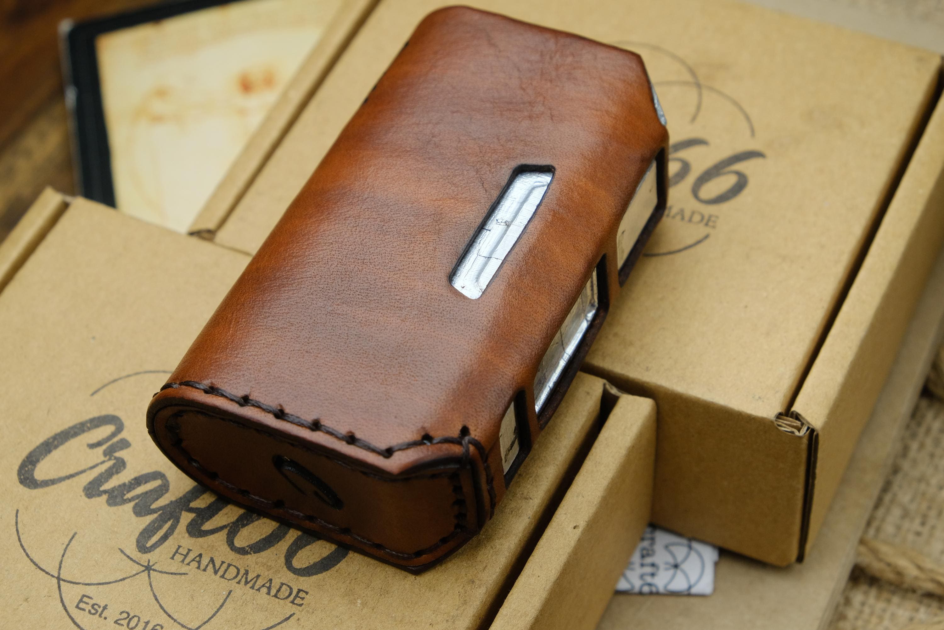 AEGIS LEGEND GEEKVAPE Leather Case Sleeve Cover- Please Read Item  Details Personalized Gifts