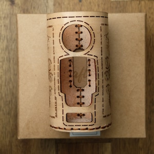 Vapefly KRIEMHILD 200W Box Mod Leather Case | Sleeve | Cover- Please Read Item Details - Personalized Gifts