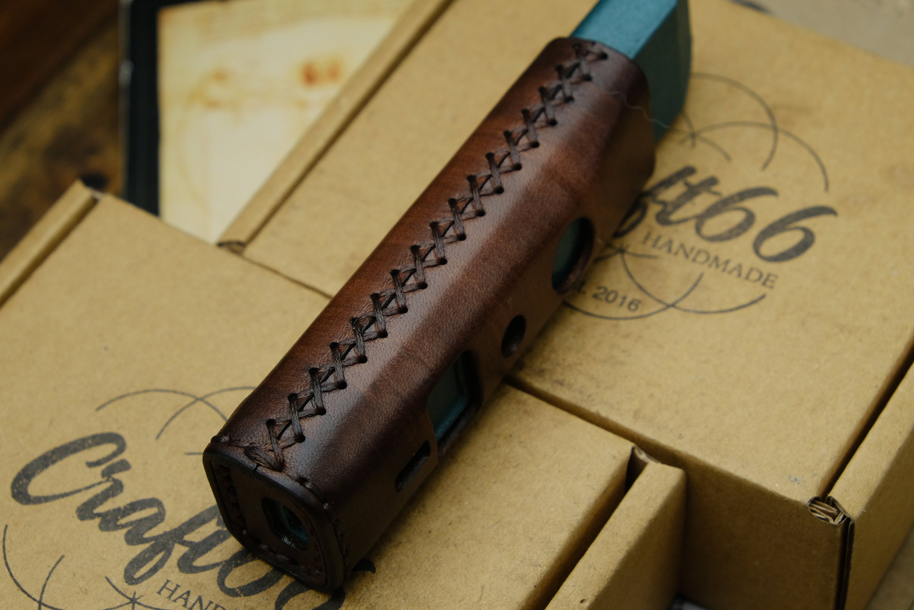 XROS PRO VAPORESSO Leather Case | Sleeve | Cover- Please Read Item Details  - Personalized Gifts
