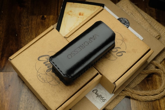 vaporesso armour max carrying case S Leather | Leather Sleeve | Leather Cover- Please Read Item Details - Personalized Gifts Select Flavor ::Pineapple Mango 10ml GeekVape S100 Aegis Solo
