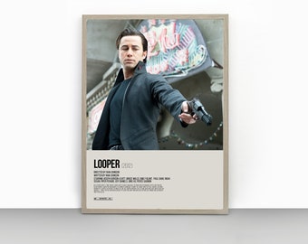 Looper Poster Etsy