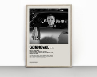 Casino Royale Daniel Craig James Bond Movie Art Silk Poster Print 20x30 inch