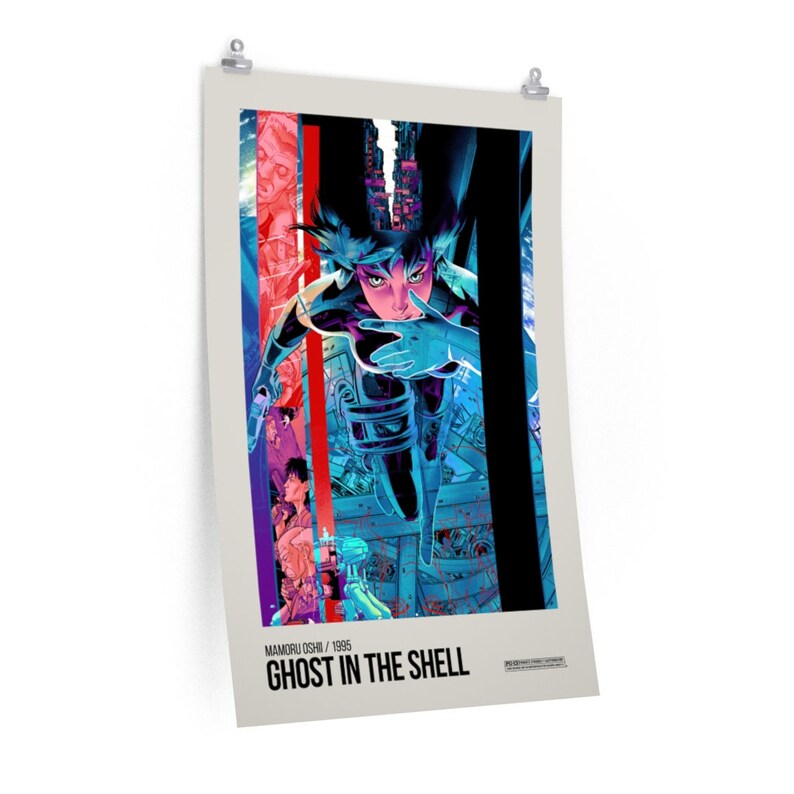Ghost in the Shell Poster Mamoru Oshii Anime Sci-fi Movie Print