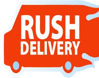 Rush my Order Upgrade - production time to 3 business days