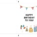 Printable Birthday Card Birthday Card Printable Digital Birthday Cards ...