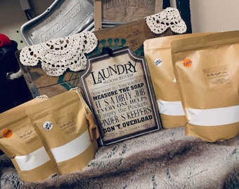All natural laundry soap