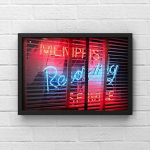 Memphis Recording Print | Printable Wall Art - Studio Art | Studio Poster | Music Studio Photography | Recording studio | Music Studio Decor
