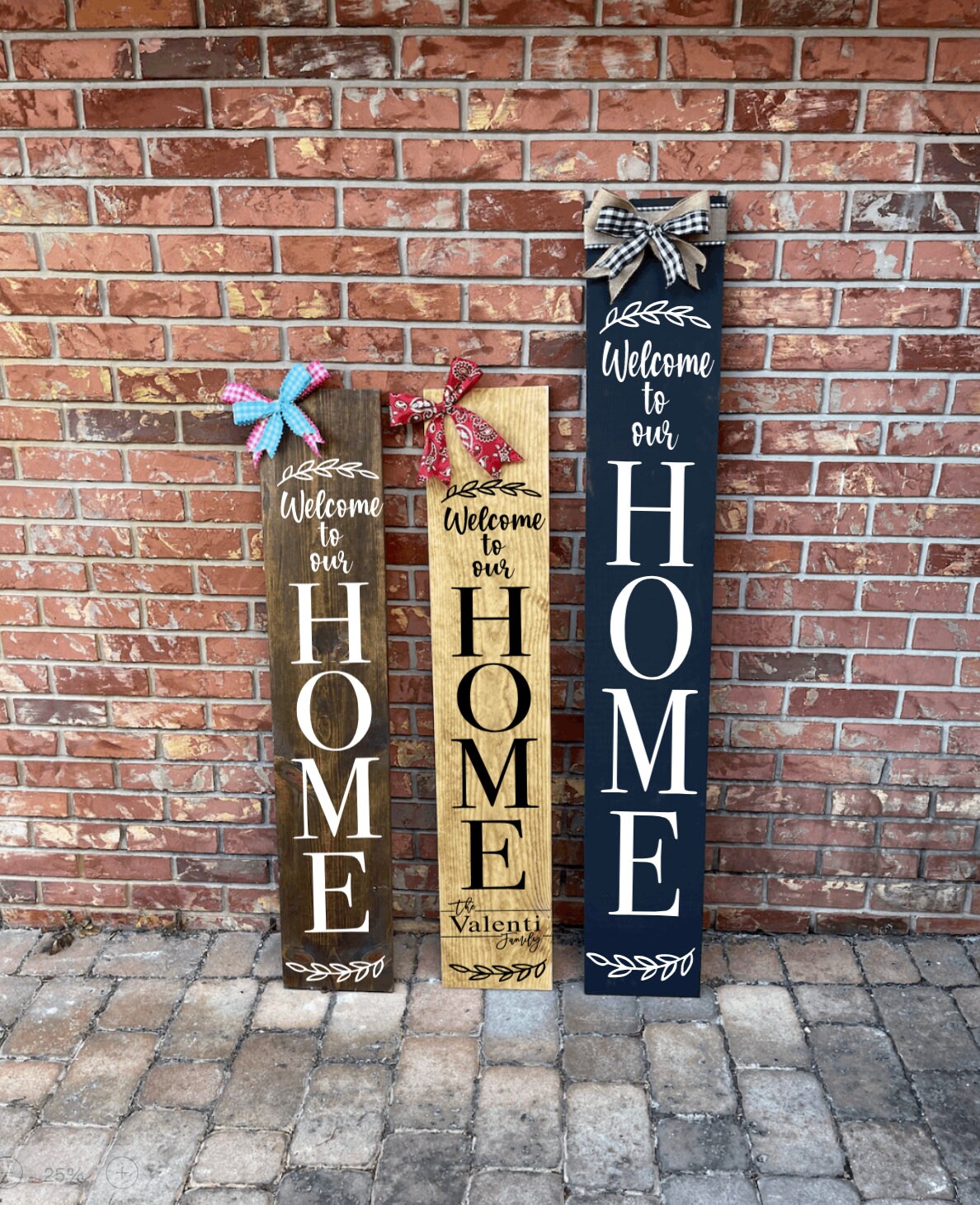 Personalized Porch Sign 4 FT 5 FT Leaning Sign Porch Etsy