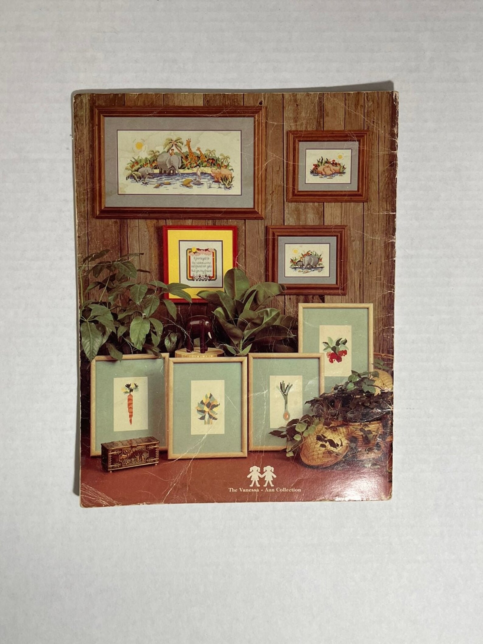 Vintage Cross Stitch Pattern Book Etsy