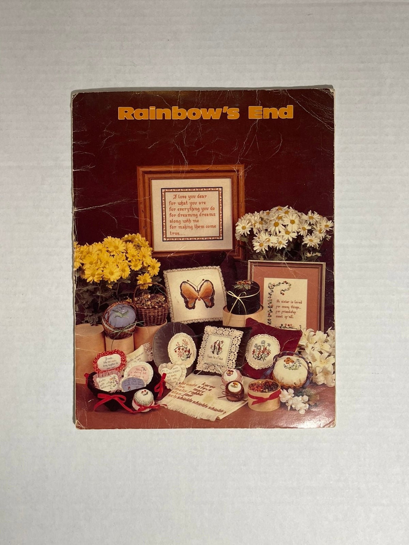 Vintage Cross Stitch Pattern Book Etsy