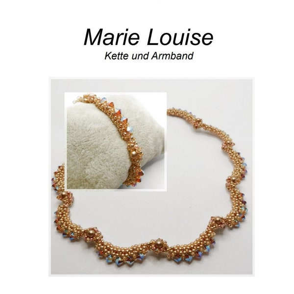 PDF Anleitung Marie Louise  Kette/Armband