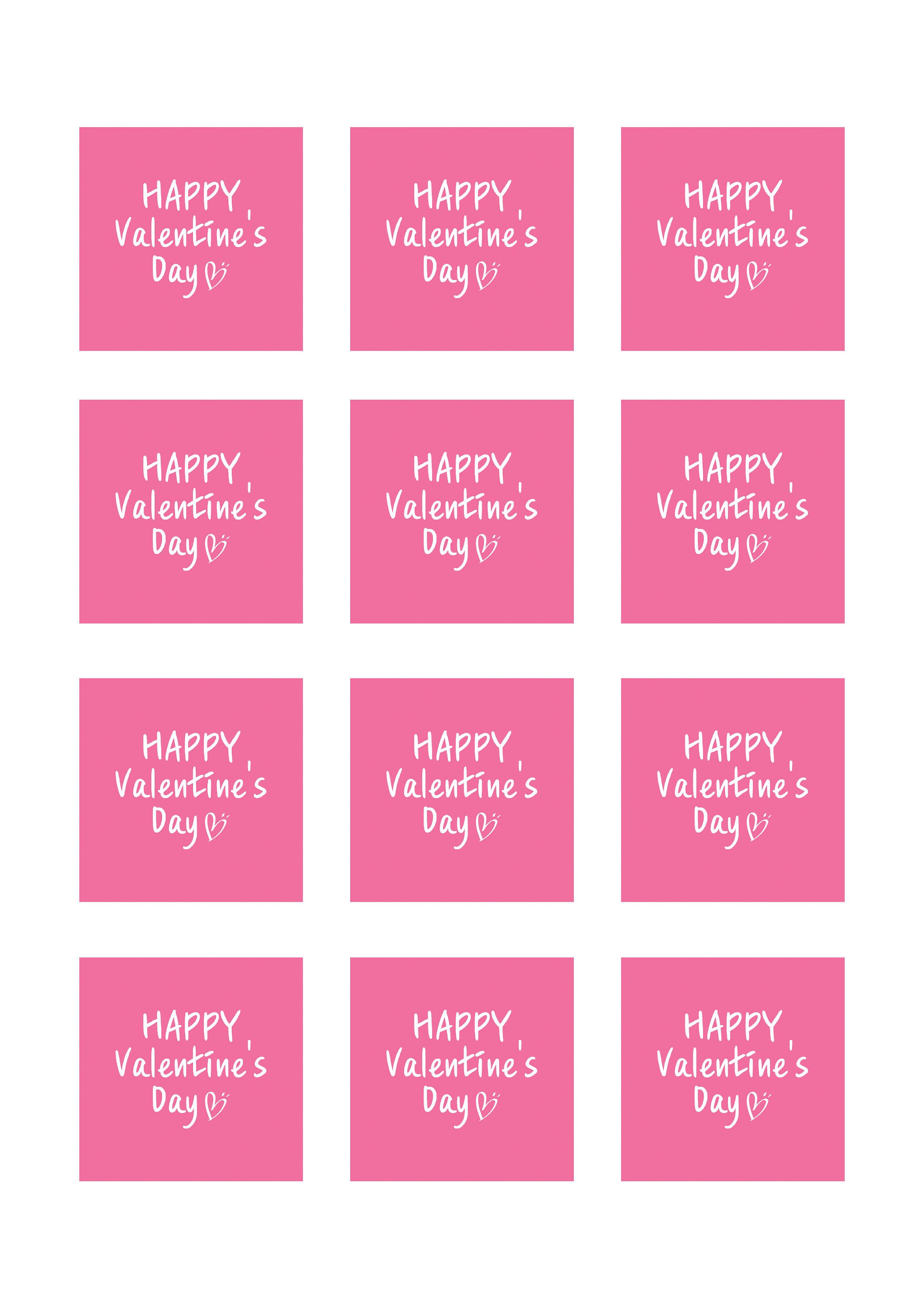 Printable Cookie Labels and Stickers 2 X 2 | Etsy