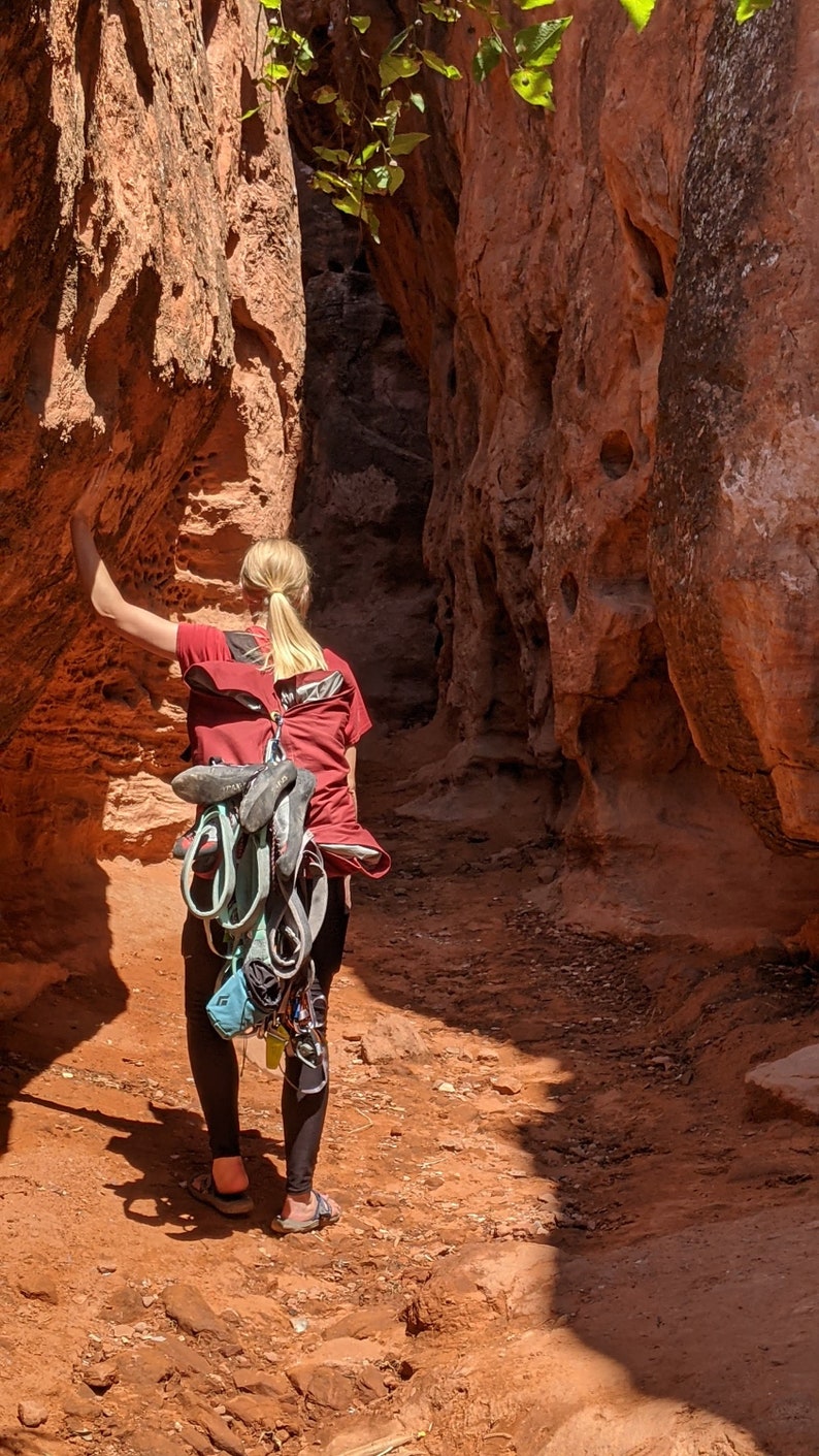 The Biner Bag by Water Goat Best Rock Climbing Rope Bag Rock Climbing