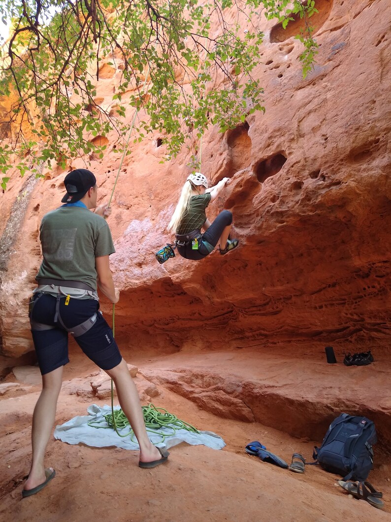 The Biner Bag by Water Goat Best Rock Climbing Rope Bag Rock Climbing