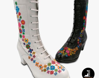 EMBROIDERED Adelita/Carlota dance boot