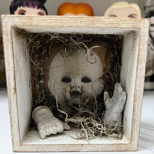 Spooky Halloween Shadow Box Fall Decoration Home Decor Display - Etsy