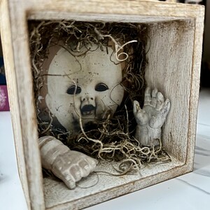 Spooky Halloween Shadow Box Fall Decoration Home Decor Display - Etsy