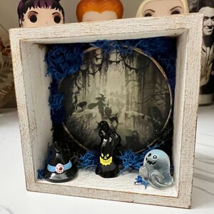 Spooky Halloween Shadow Box Fall Decoration Home Decor Display - Etsy