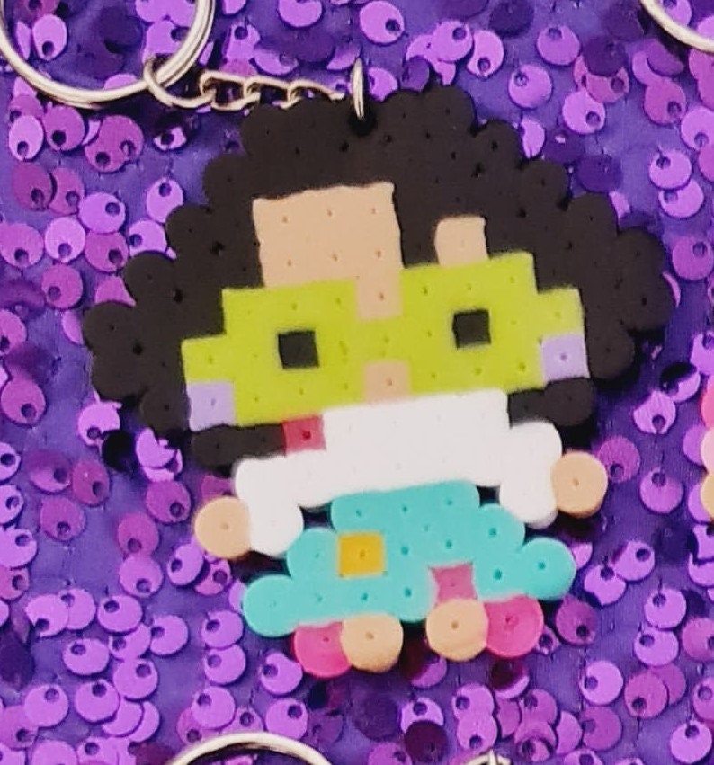 Encanto Keyrings Perler Bead Keychains Etsy