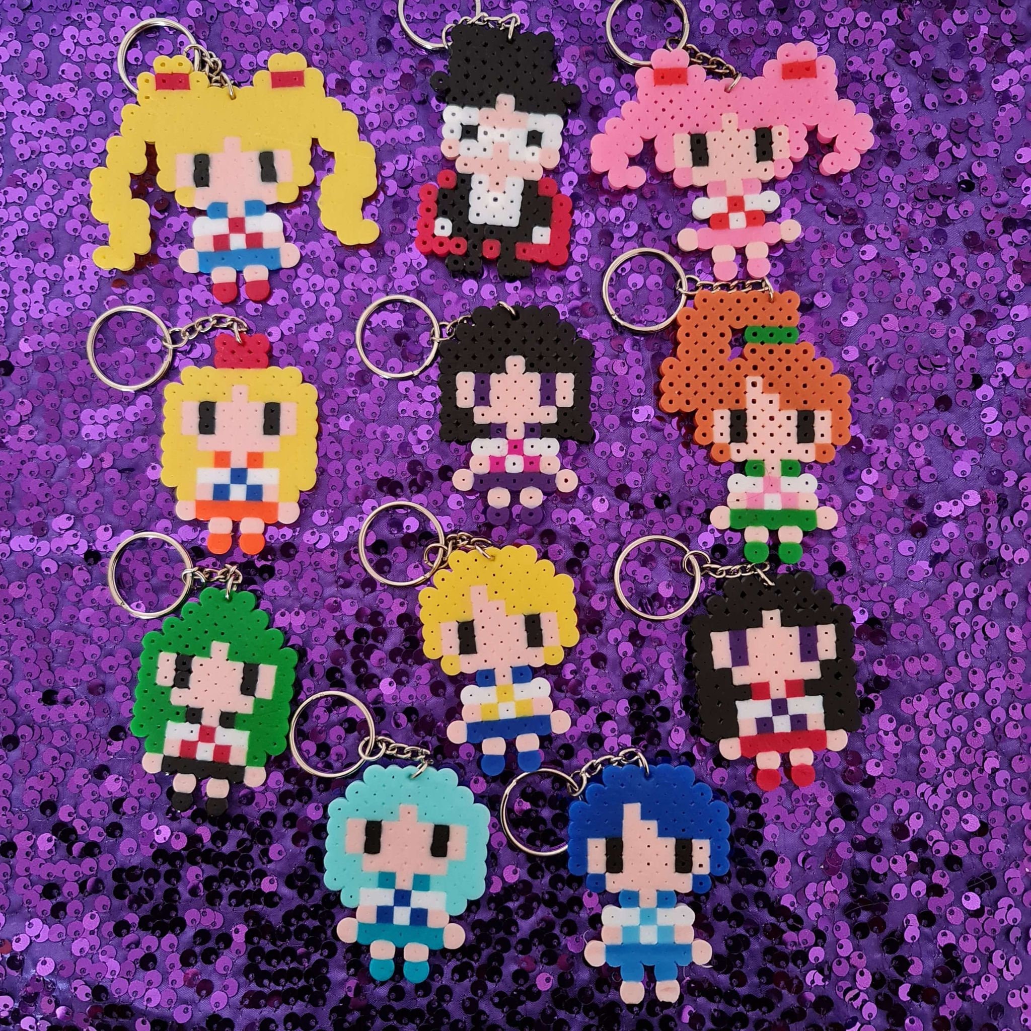 Sailor Moon Disguse Pen Perler Bead Pattern, Bead Sprites