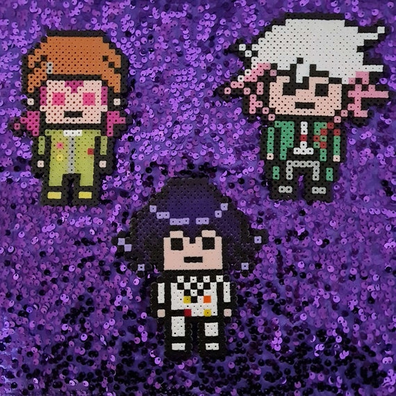 Danganronpa Perler Bead Keychains Magnets Etsy Australia