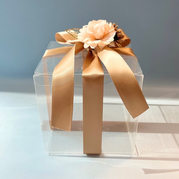 Clear Candy Boxes Etsy