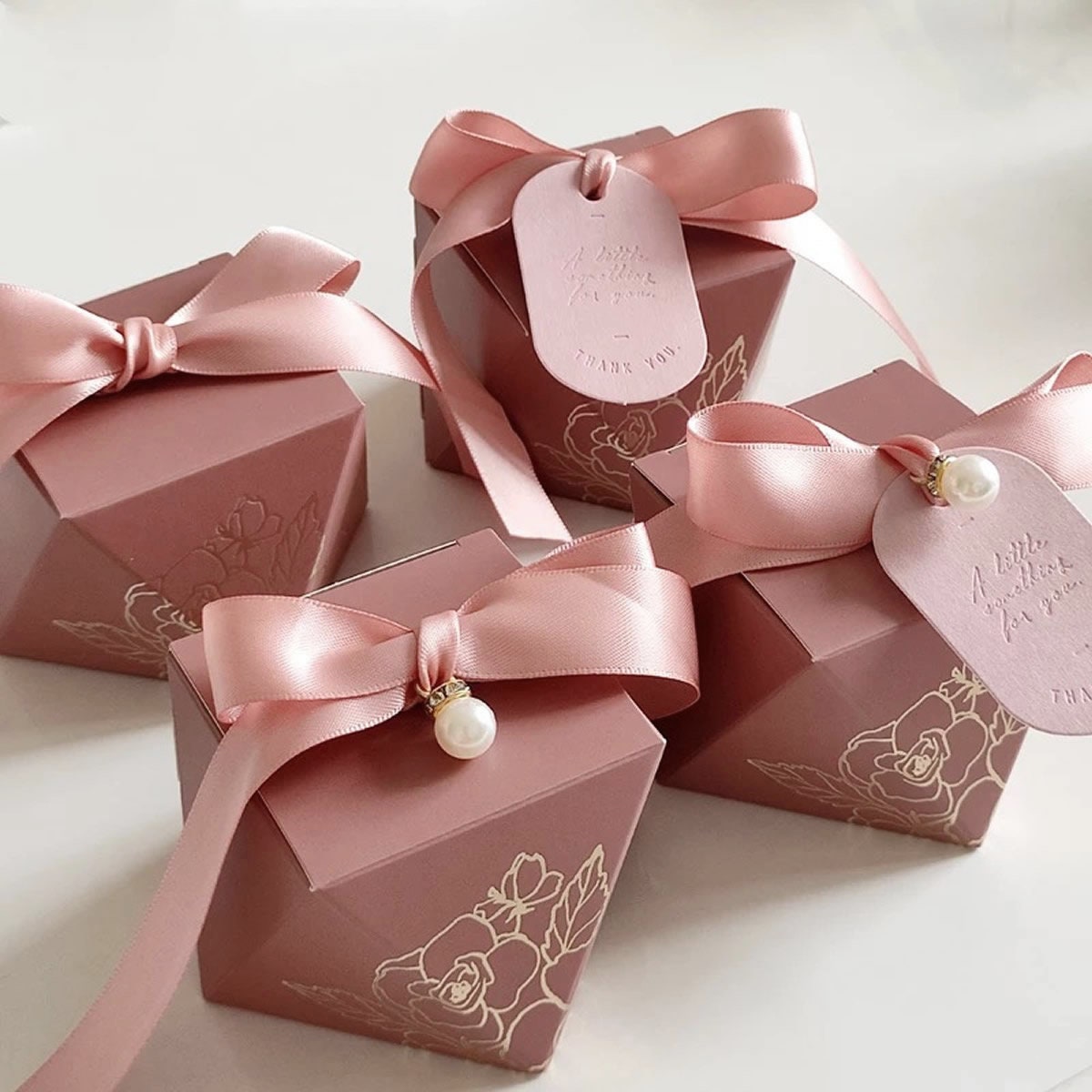 Classic Wedding Favour Boxes Lidded Scottish Tartan Gift Boxes 