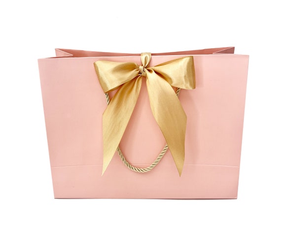 Pink shop gold bag