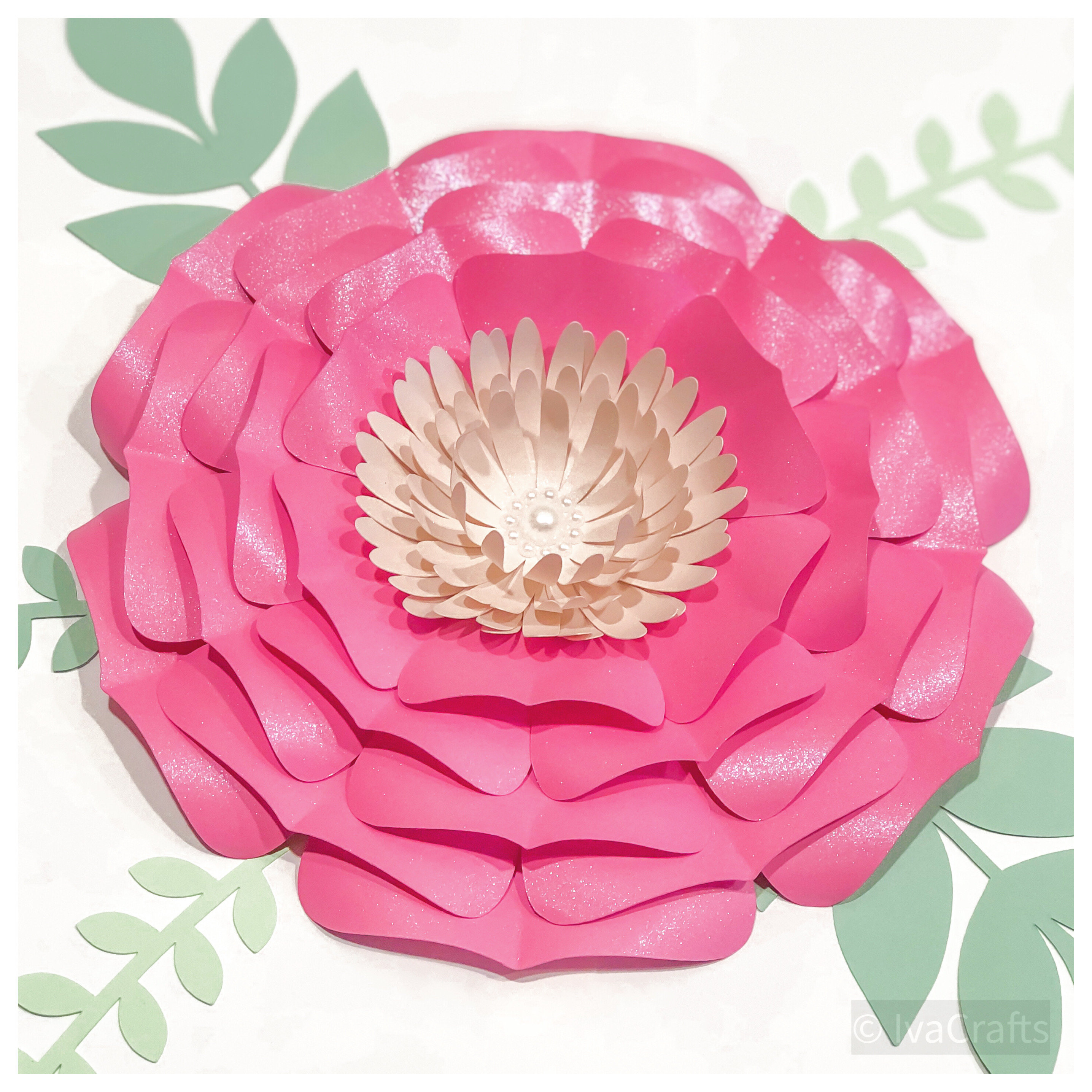 SVG Paper Flower Centers Flower Centers For Cricut SVG Etsy