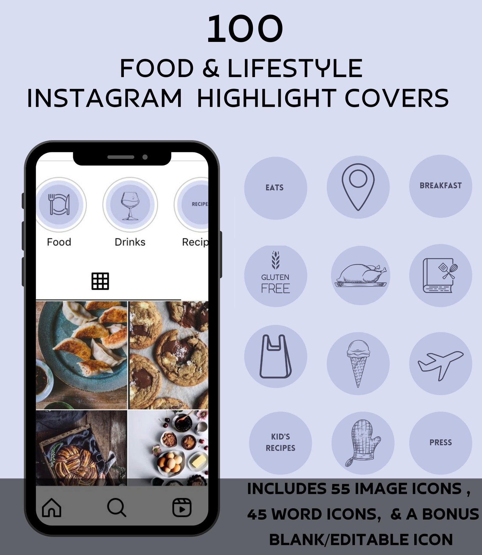 food instagram highlight covers food instagram highlight covers