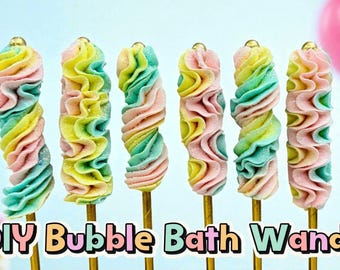 Bubble Bath Frosting Recipe (to make WANDS)