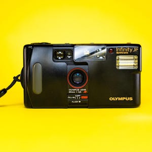 OLYMPUS INFINITY JR point and shoot camera olympus vintage camera olympus point and shoot 35mm camera vintage point and shoot