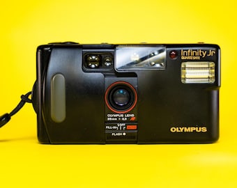 OLYMPUS INFINITY JR point and shoot camera olympus vintage camera olympus point and shoot 35mm camera vintage point and shoot