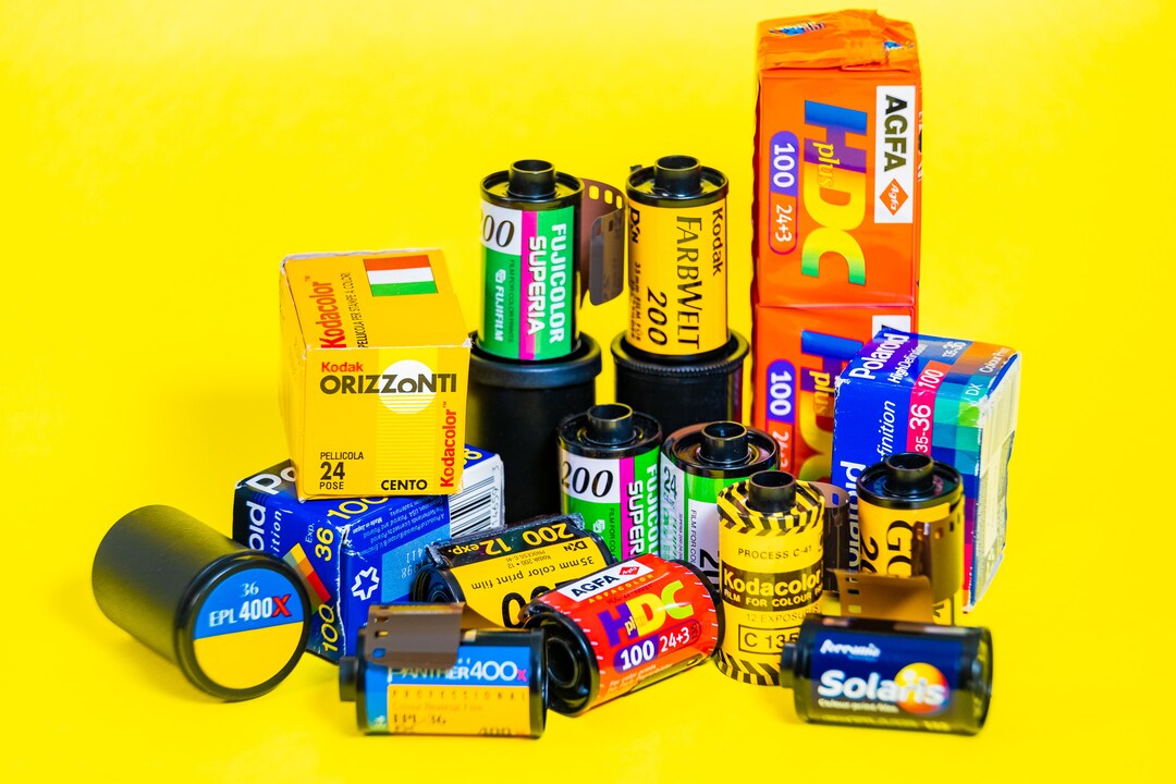 Expired Film Gift Box Photography Gift 35mm Film Gift Mystery Box Etsy