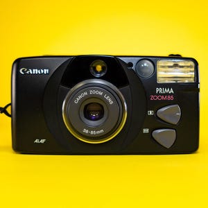 CANON PRIMA ZOOM 85 fotocamera a pellicola Canon point and shoot fotocamera a pellicola Canon da 35 mm pellicola scaduta fotocamera compatta Point & Shoot vintage