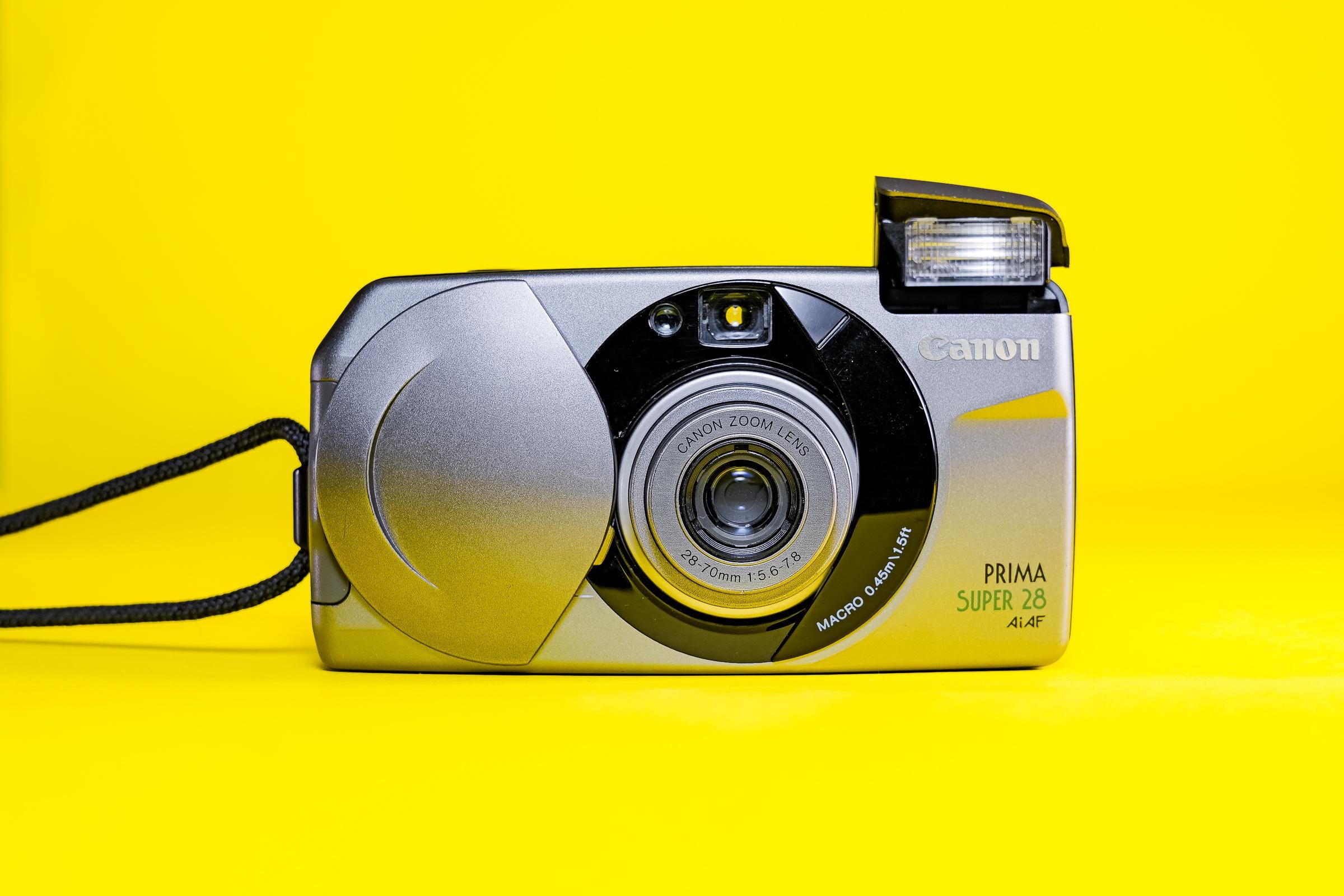 CANON PRIMA SUPER 28  film camera canon 35mm point and shoot canon vintage 35mm camera