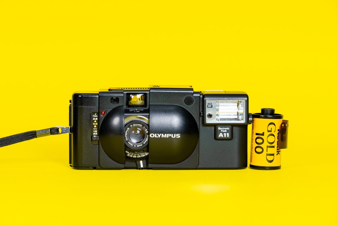 OLYMPUS XA A11 FLASH With Free Expire Film Roll Camera Olympus Etsy