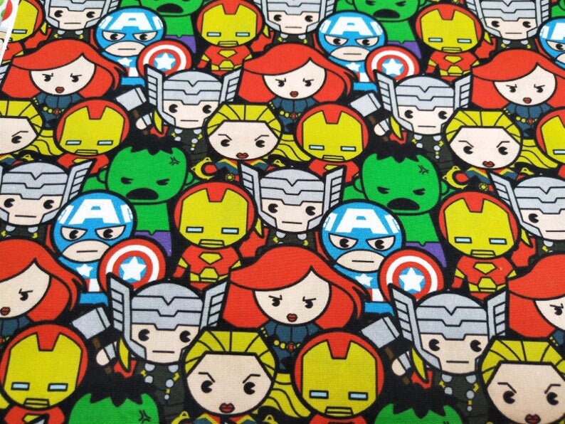 Marvel Super Heroes the Avengers Junior 1 Meter Top Quality | Etsy