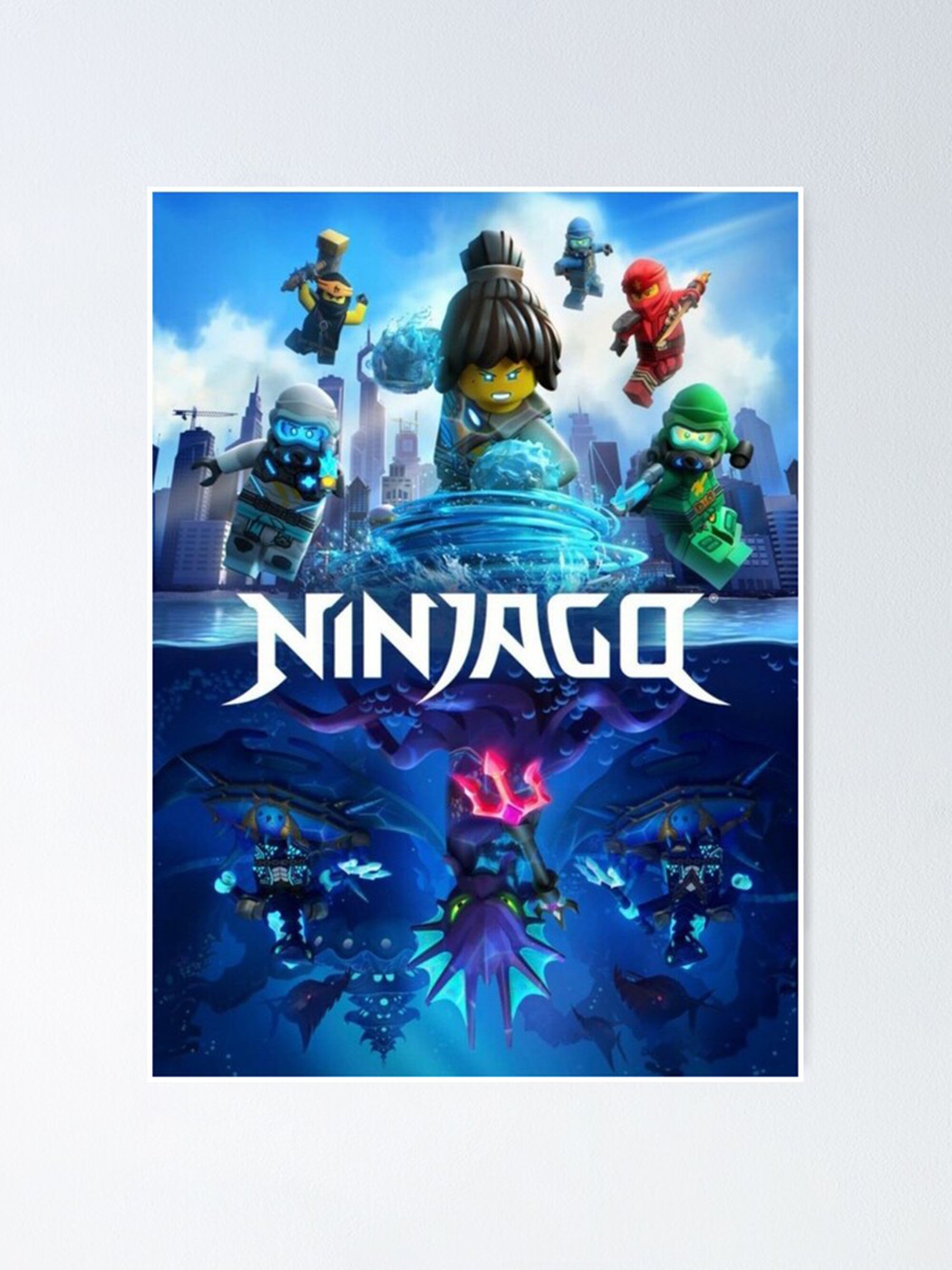 Ninjago Season 15 Poster No Frame Board For Office Decor Best | Etsy
