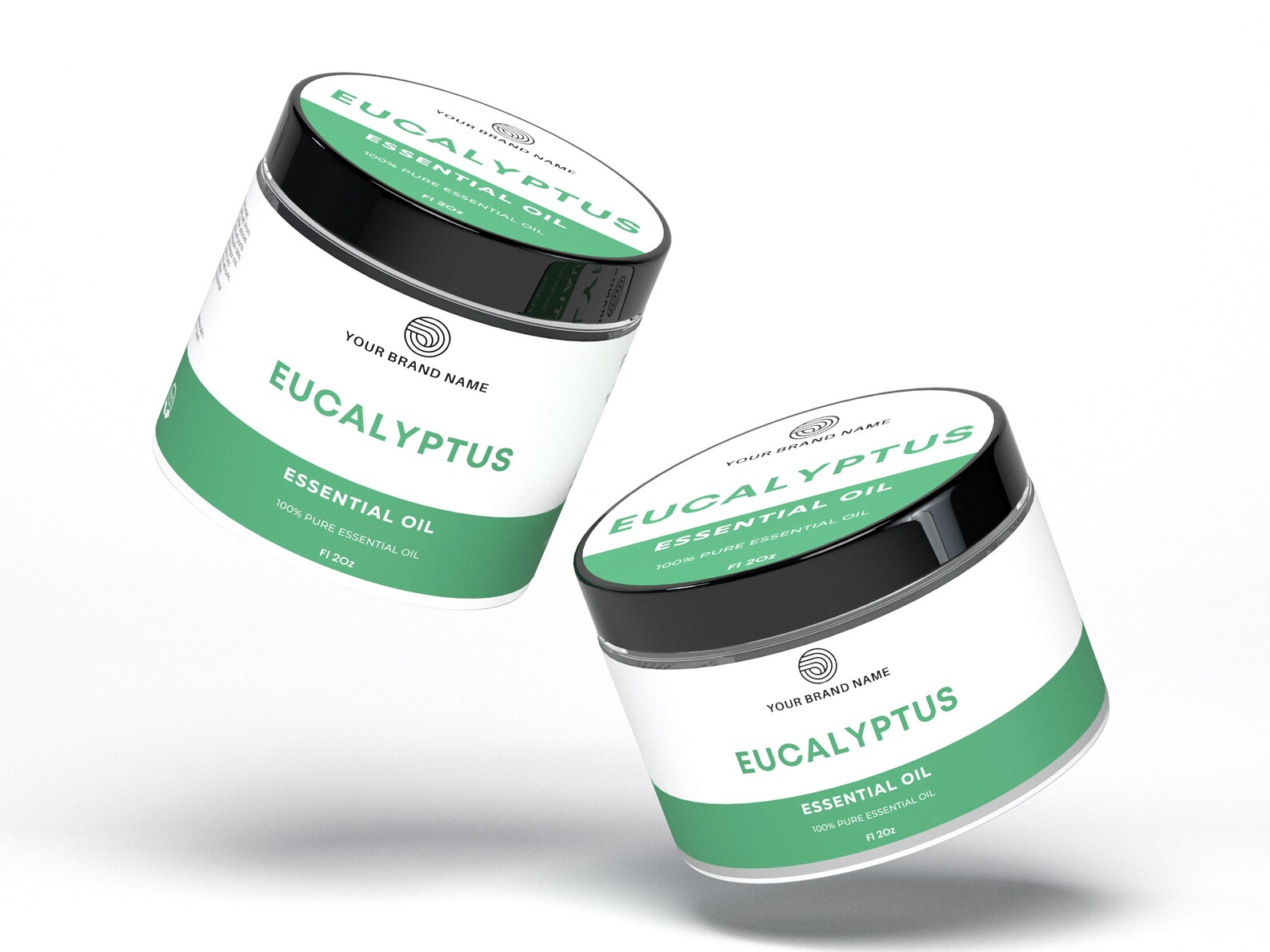 Eucalyptus Printable Skin Care Product Label Template | Etsy