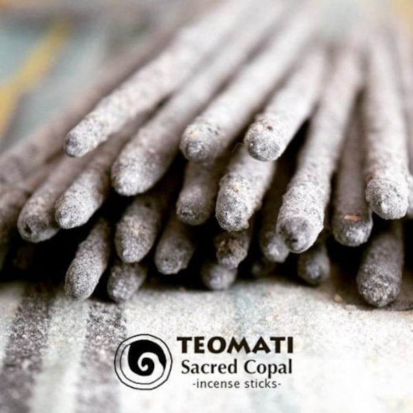 2 packs TEOMATI Sacred Copal -Incense sticks-