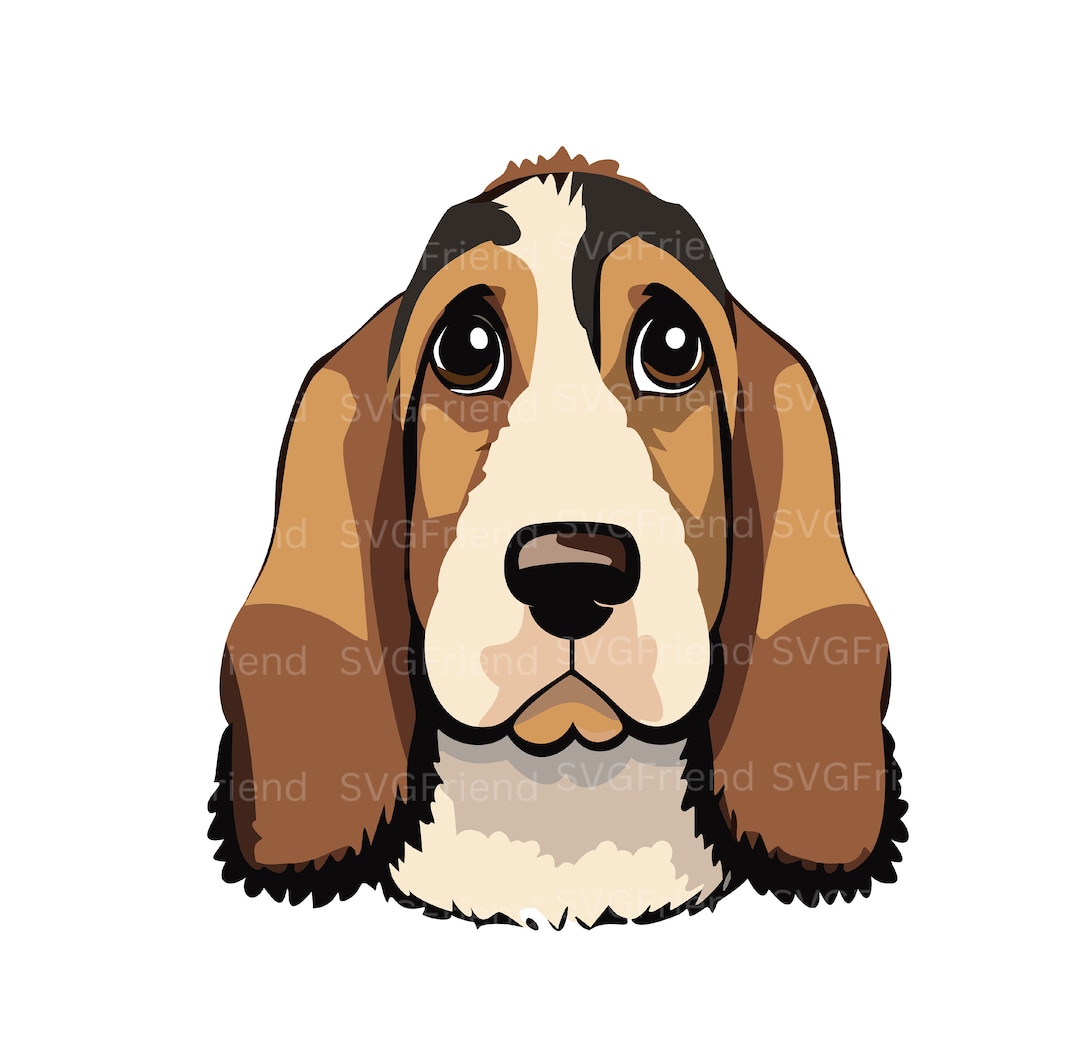 Basset Hound SVG, Vector, PNG, DXF, Pdf, Png, Tshirt Design, Dog Svg