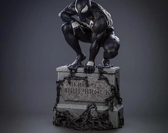 Modelo impreso en 3D de Spiderman/Venom (sin pintar)