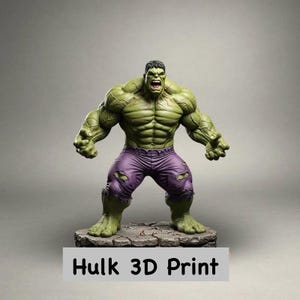 Hulk Smash 3D Print